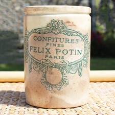 Ancien pot confiture - à,