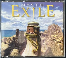 CD-ROM Ubisoft Myst III Exile - 4 CD-ROM dans leur coffret, état neuf - PC/Mac