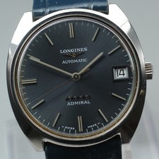 Montre homme vintage années 70 LONGINES Admiral Five 5 étoiles automatique...