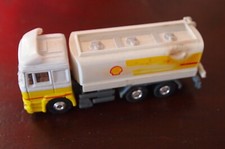 Camion essence Shell, blanc/jaune,ref 6621-01, JOY CITY/ CARARAMA, Diecast, 1/43