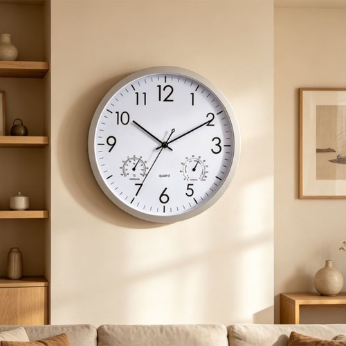 Horloge murale silencieuse - horloge,