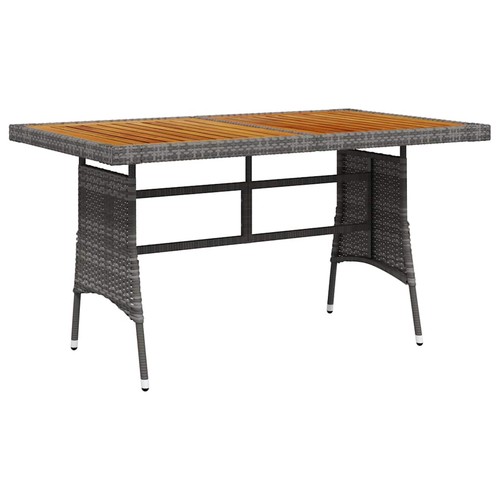 Acacia table jardin noir - de,