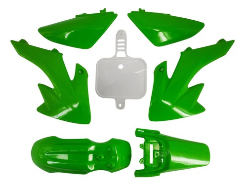 Kit plastiques vert foncé