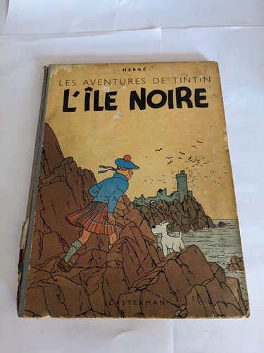 Tintin ile noir - l'ile, b1