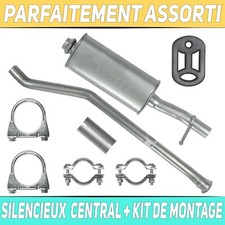 Pot d’échappement central