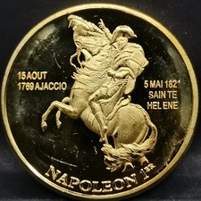 JETON TOURISTIQUE 30mm Doré