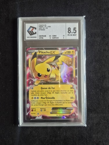 Carte pokémon pikachu - carte, xy84