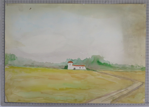 Tableau vintage paysage la - tableau, de
