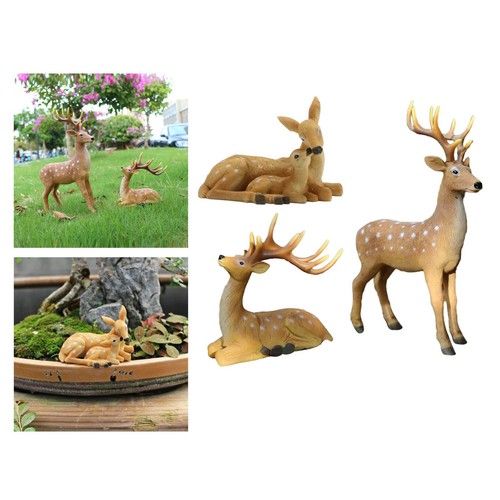 Sculpture cerf résine - sculpture,