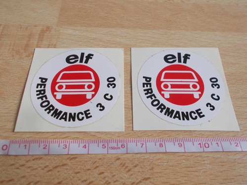Autocollants huile elf - huile,