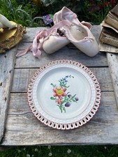 Assiettes ajourée Lunéville