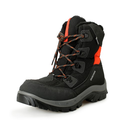 Quechua kids waterproof black - kids,