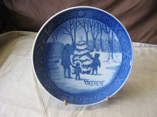 Ancien joli plat noël - plat, de