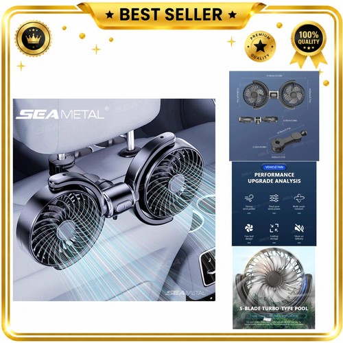 Ventilateur voiture double