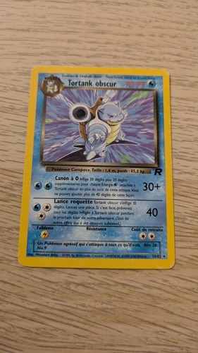 Carte pokémon tortank - carte,