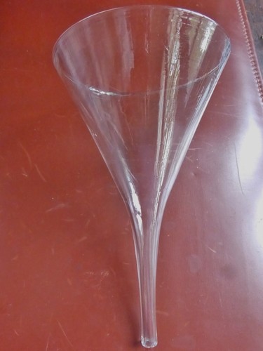 Ancien entonnoir verre - ancien, en