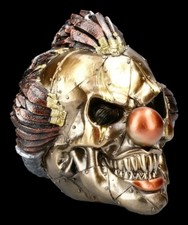 Tête de Mort Clown - Mécanique Laughter Crâne Horreur Halloween Déco