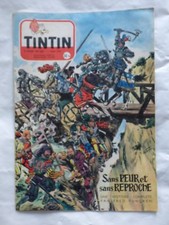 TINTIN n° 281 DU 11/03/1954  BAYARD (4P) COUVERTURE  FUNCKEN  TBE++ 