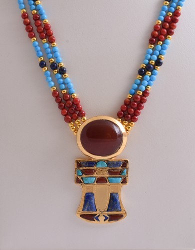 Collier pilier djed - en,