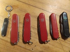 Lot De 6 Couteaux Victorinox et Wenger Suisse 
