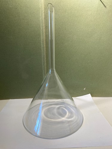 Grand entonnoir verre pyrex - verre,