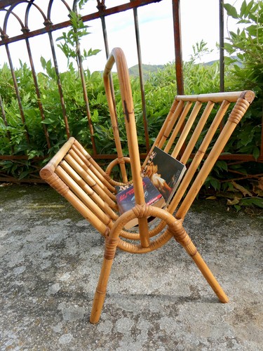 élégant porte revue rotin - ÉlÉgant,
