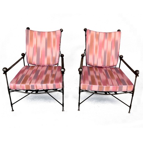 Fauteuils fer forgé - fer,