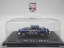 1/43 Rallye Tour de France Auto 1975 Alpine A110 #165 Javaudin-Lescoche ELIGOR