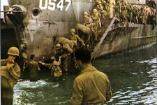  WW2 - Photo -  "Débarquement