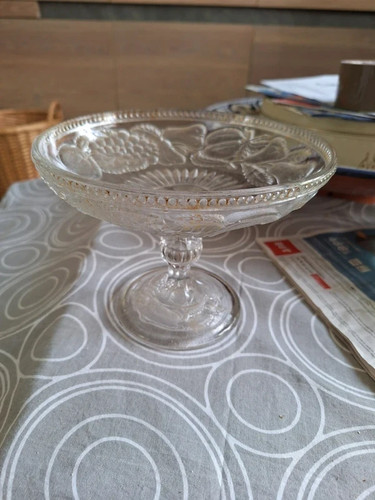 Grande coupe verre moulé - coupe, en