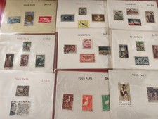 Lot ancien timbres monde - lot,