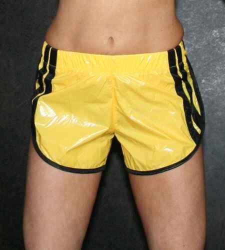 Shorts nylon brillant pvc - shorts,