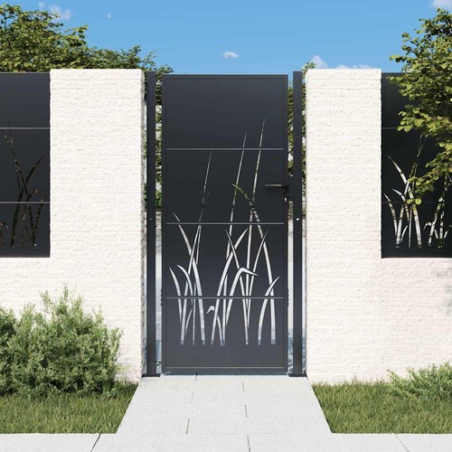 Portail jardin porte - de,