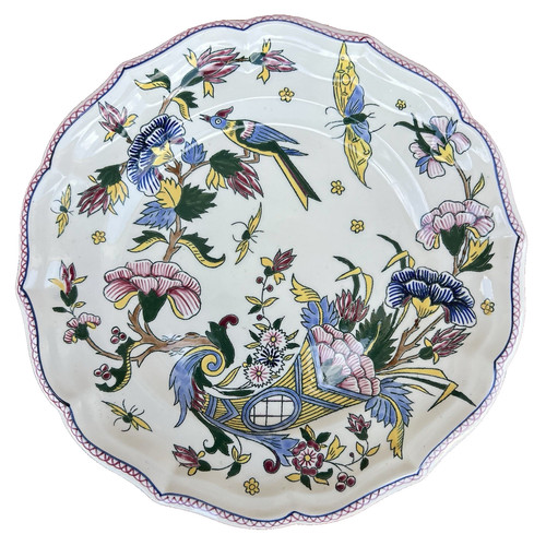 Assiette décorative vintage