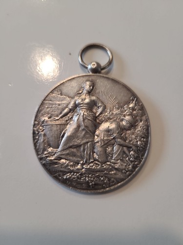Belle silver medal - belle, medaille