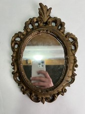 Miroir Ovale Baroque 19×27 cm