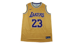 Maillot NBA rétro Lakers Los Angeles #23 James