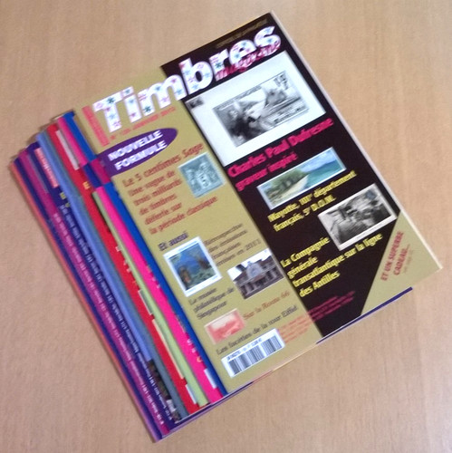 Timbres magazine année - -,