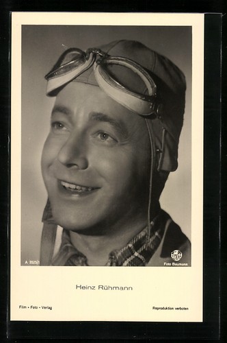 Carte postale heinz rühmann - carte,