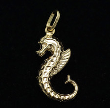 Pendentif Hippocampe En Or