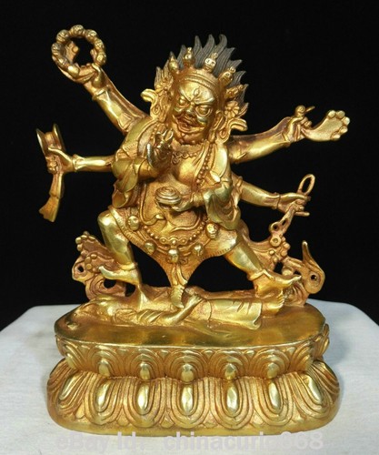 Old tibet copper - old, gilt