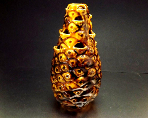 Vase pique fleurs figurant - vase,