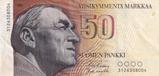 50 Markkaa- Alvar Aalto