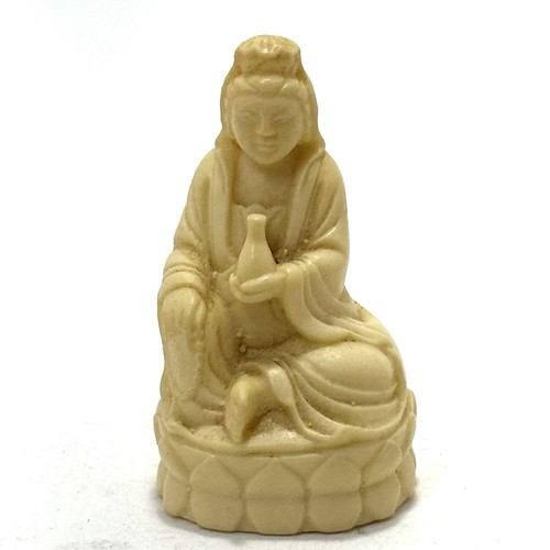 Vtg guanyin buddha - guanyin, 2.25”