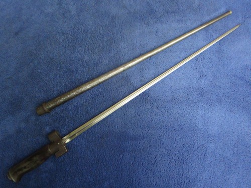 Rare steel handle - steel, original