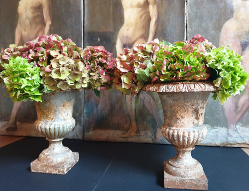 Ancienne paire grands vases - de,