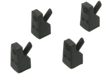 Whirlpool Ignis Kit 4 Pieds en Caoutchouc pour Grilles Table de Cuisson AKT424