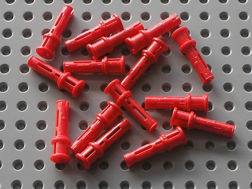 Lego technic red pin - pin, long
