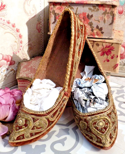 Ancienne paire chaussures - de,