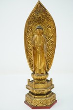 Figurine en bois de Bouddha